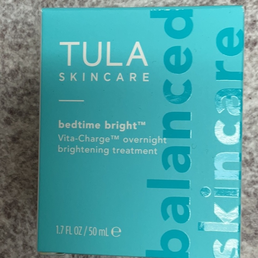 Tula Blue and White Moisturizer Skincare
